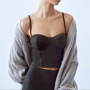 Aritzia bustier cami